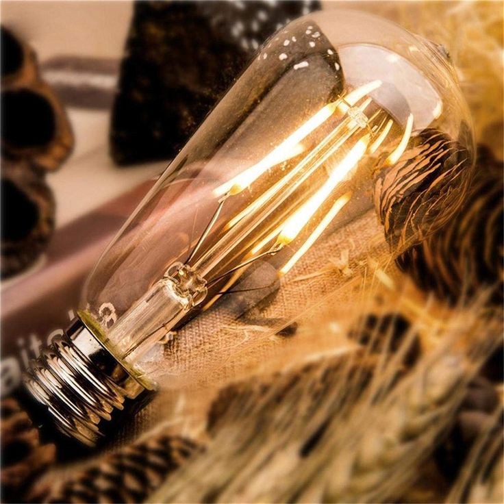 100-Watt Equivalent ST64 Handmade Dimmable LED Filament Light Bulb Clear 2700K Warm 1000 Lumen UL & ENERGY STAR (3-Pack)