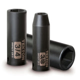 1/2 in. Drive 3/8 - 1-1/4 in. 6-Point Deep Impact Socket Set (14-Piece) - Super Arbor