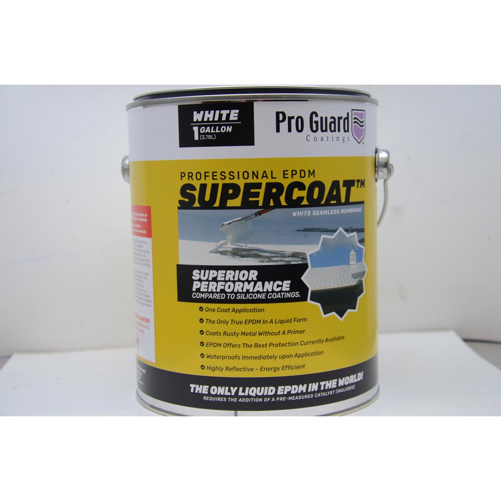 Supercoat 1 Gal. White Roof Coating - Super Arbor