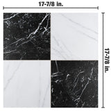 Merola Tile Merzoni Checker Ruzzini 17-7/8 in. x 17-7/8 in. Porcelain Floor and Wall Tile (11.1 sq. ft./Case)