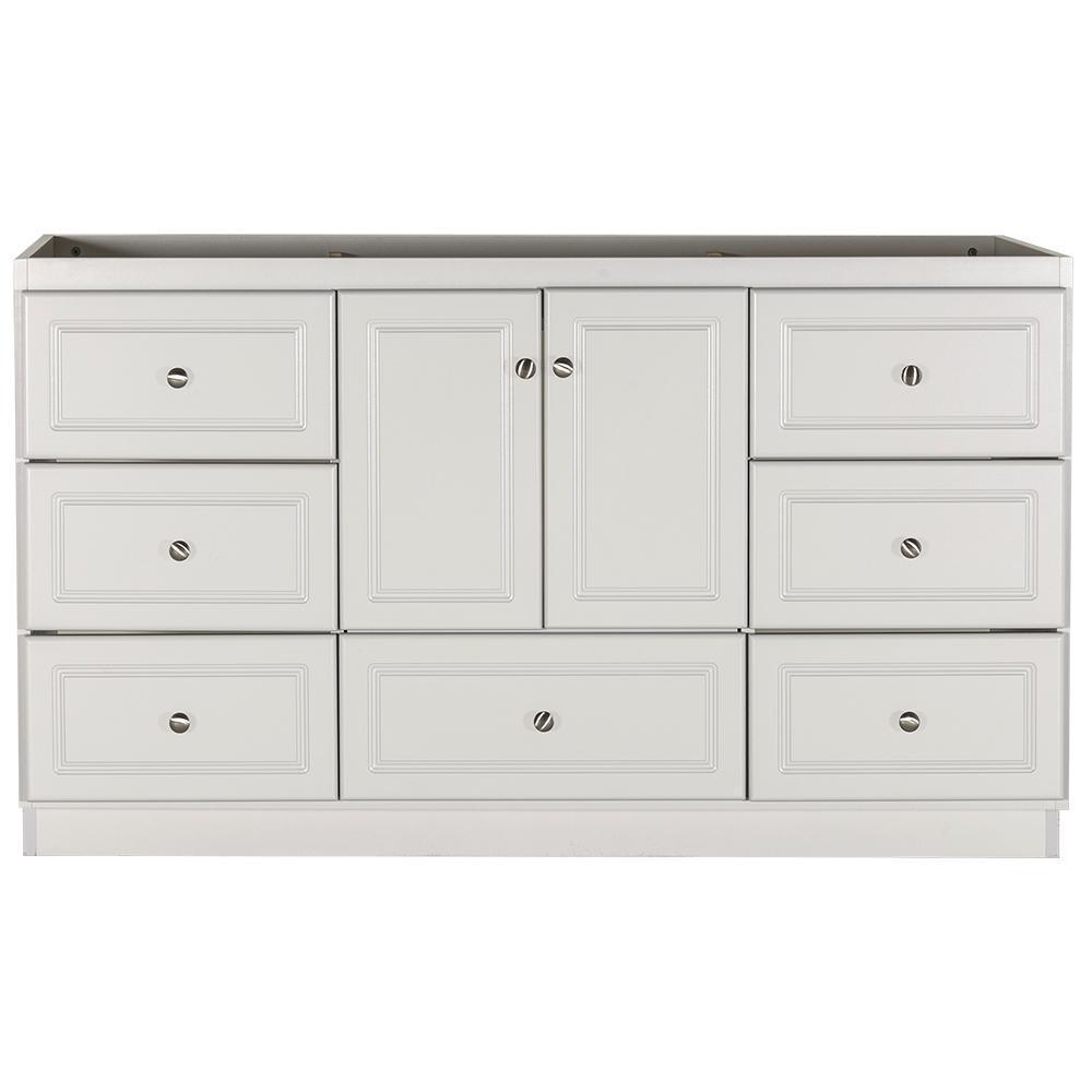 Ultraline 42 in. W x 21 in. D x 34.5 in. H Vanity Cabinet Only in Natural Alder - Super Arbor
