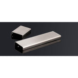 5 in (127 mm) Brushed Nickel Contemporary Edge Drawer Pull