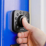 U-Bolt Pro 6-in-1 Bluetooth Enabled Fingerprint and Keypad Smart Lock Deadbolt Plus Bridge WiFi Adapter - Super Arbor