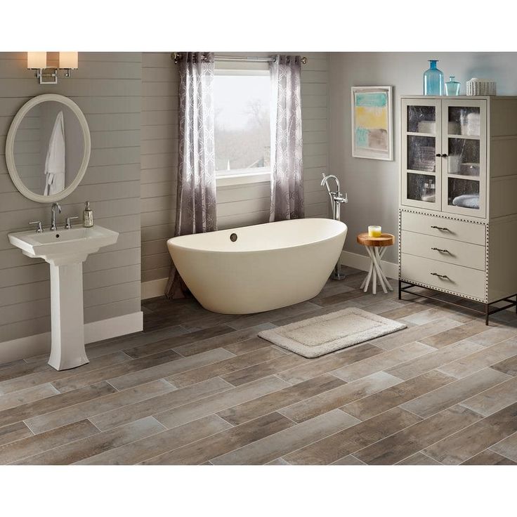 MSI Barnwood Cognac 8 in. x 36 in. Matte Porcelain Floor and Wall Tile (14 sq. ft. / case)