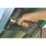 20-Volt Lithium-ion Cordless Quick-Change Impact Driver with Light, Power Indicator, Charger, Battery and Bit - Super Arbor