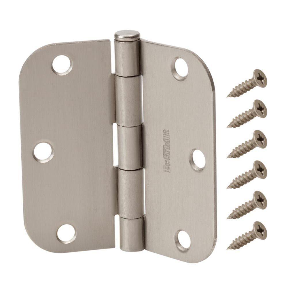 3-1/2 in. Oil-Rubbed Bronze 5/8 in. Radius Adjustable Spring Door Hinge - Super Arbor