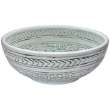 Cadence Series Vessel Sink in Decor White - Super Arbor