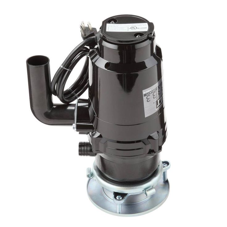 Everbilt 1/3 HP Continuous Feed Garbage Disposal with Stainless Steel Sink Flange and Attached Power Cord