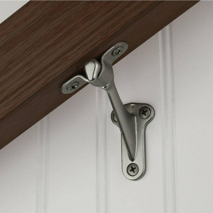 Everbilt Satin Nickel Light-Duty Handrail Bracket