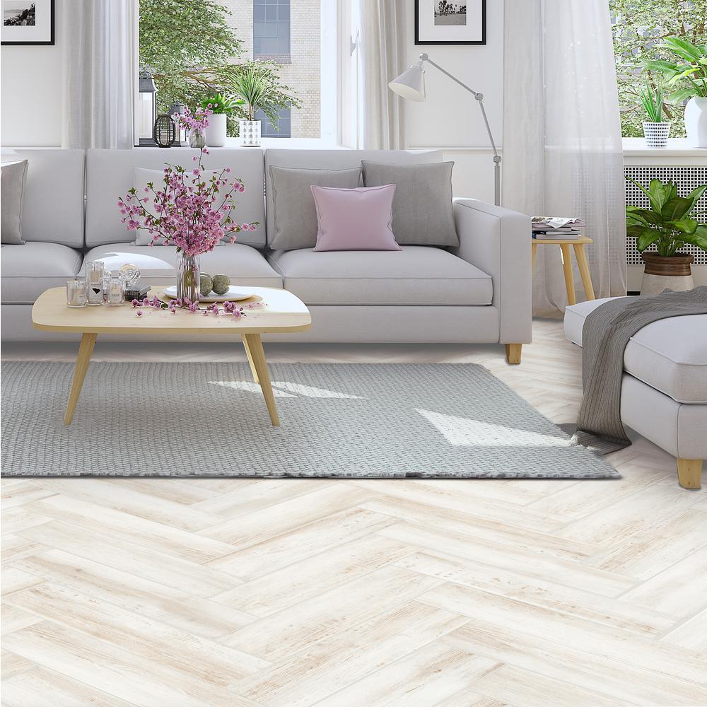 Chic Wood Creme 6 in. x 24 in. Porcelain Floor and Wall Tile (14 sq. ft./Case) - Super Arbor