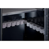 New 22-Gun Security Cabinet with Foam Barrel Rests, Black - Super Arbor