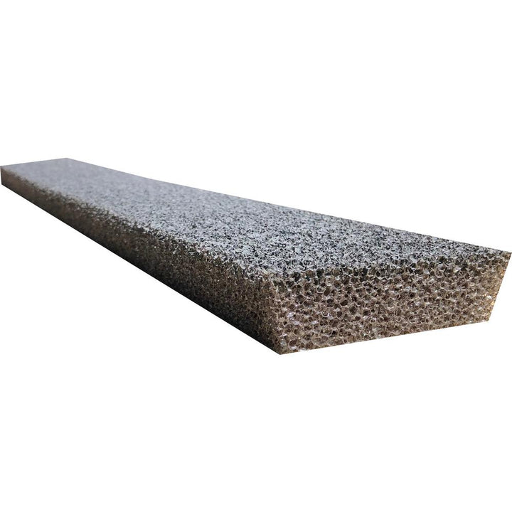 EZ 4 ft. Plastic Foam Filter Gutter Guard for 5 in. Half Round (8-Pack)