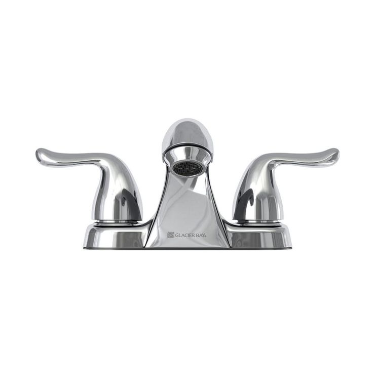 Constructor 4 in. Centerset 2-Handle Bathroom Faucet in Chrome