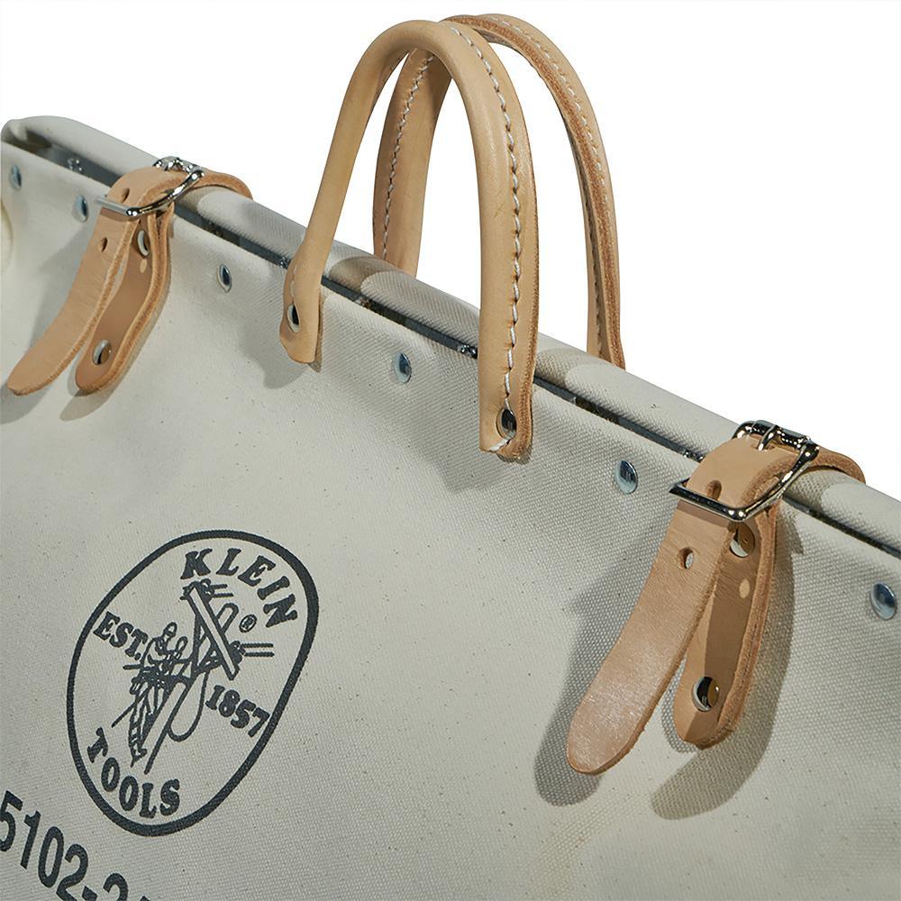 Deluxe Tool Bag, Canvas, 17 Pockets, 24-Inch - Super Arbor