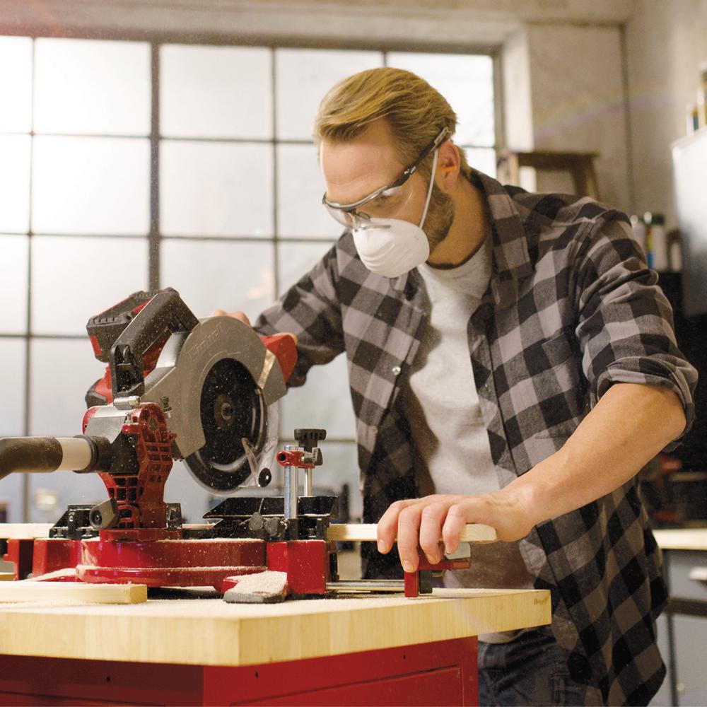 PXC 18-Volt Cordless 8.5 in. 3,000-RPM Compound Single-Bevel Miter Saw Kit (w/ 3.0-Ah Battery and Fast Charger) - Super Arbor