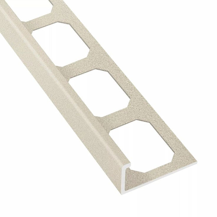 L-Shape Edge 3/8 in. Greige Profile