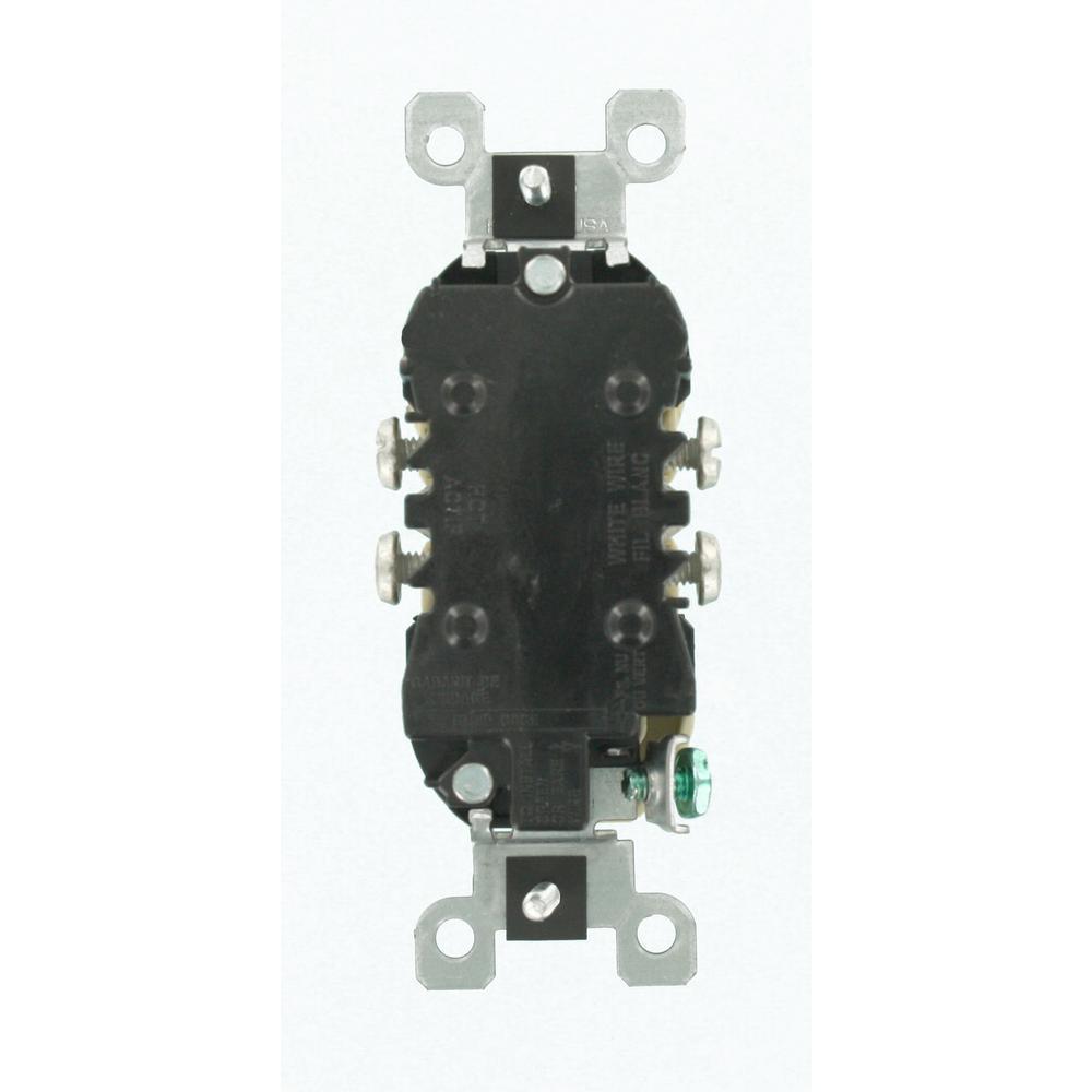 15 Amp CO/ALR Duplex Outlet, Ivory - Super Arbor