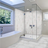 Michelangelo Calacatta Rectified 12 in. x 24 in. Porcelain Floor and Wall Tile (425.6 sq. ft. / pallet) - Super Arbor