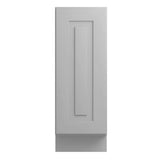 Home Decorators Collection Grayson 12 in. W x 24 in. D x 34.5 in. H Assembled Plywood Full Height Door Base Kitchen Cabinet in Pearl Gray RH