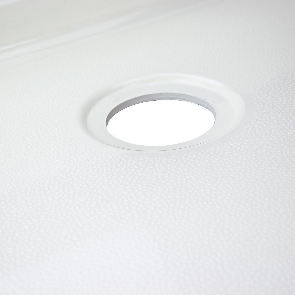 T3 34 in. x 60 in. Single Threshold Shower Base in White - Super Arbor