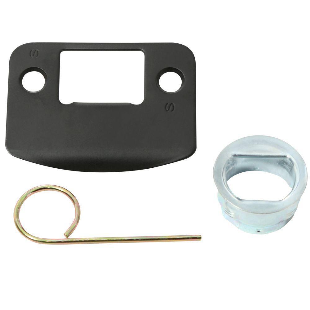 Latitude Aged Bronze Privacy Bed/Bath Door Lever with Century Trim - Super Arbor