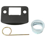 Century Matte Black Electronic Door Lock with Latitude Door Lever - Super Arbor