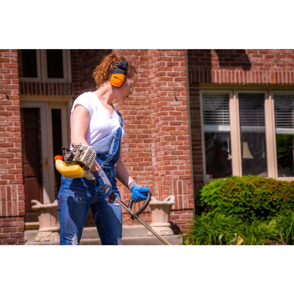 LINK Bluetooth Earmuff, Rechargeable 14-Hour Battery, Interchangeable AAA, 24 NRR, OSHA Compliant Hearing Protector - Super Arbor