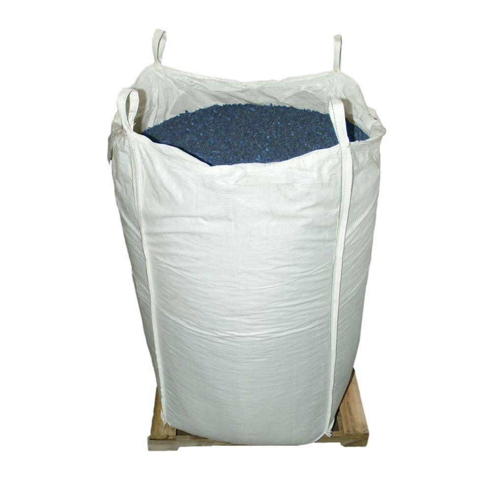 38.5 cu. ft. Green Rubber Mulch - Super Arbor