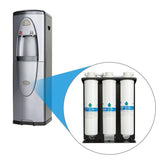 Bluline G3 Series Hot and Cold Bottleless Water Cooler with Reverse Osmosis Filtration and Nano Filter