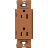 Claro 15 Amp Duplex Outlet, White - Super Arbor