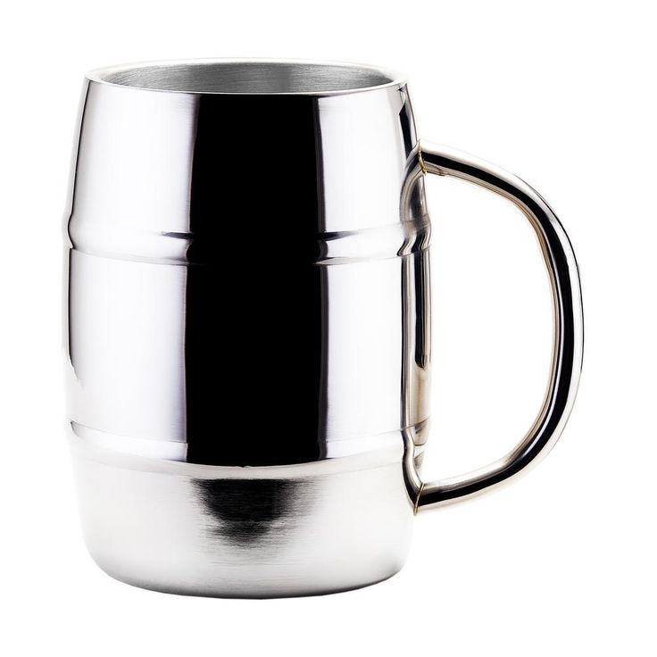 Jumbo KeepKool 33.8 oz. Double Walled Stainless Steel Mugs (Set of 2)