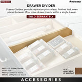 Rev-A-Shelf 22-in x 18.5-in Wood Cutlery Insert Drawer Organizer