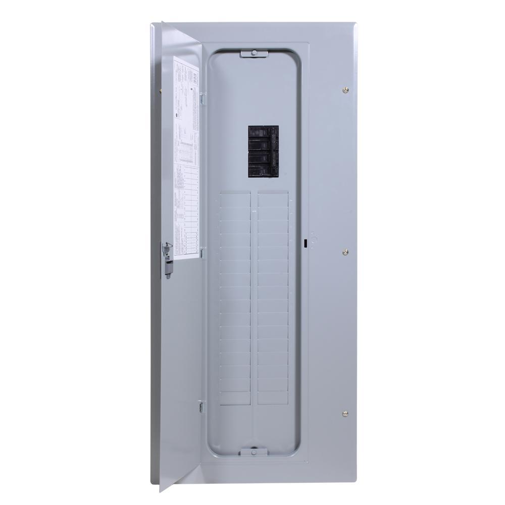 PowerMark Gold 100 Amp 32-Space 32-Circuit Indoor Main Breaker Circuit Breaker Panel - Super Arbor
