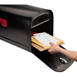 Oasis 360 Locking Parcel Mailbox with 2-Access Doors Black - Super Arbor