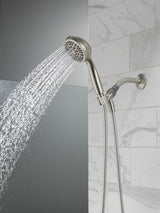Delta Universal Showering Components Brushed Nickel 5-Spray Handheld Shower 1.75-GPM (6.6-LPM)