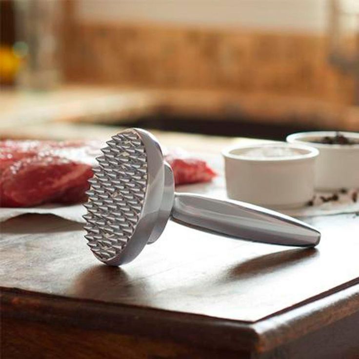 3.5 in. Chrome Plated Dishwasher Safe Meat Tenderizer
