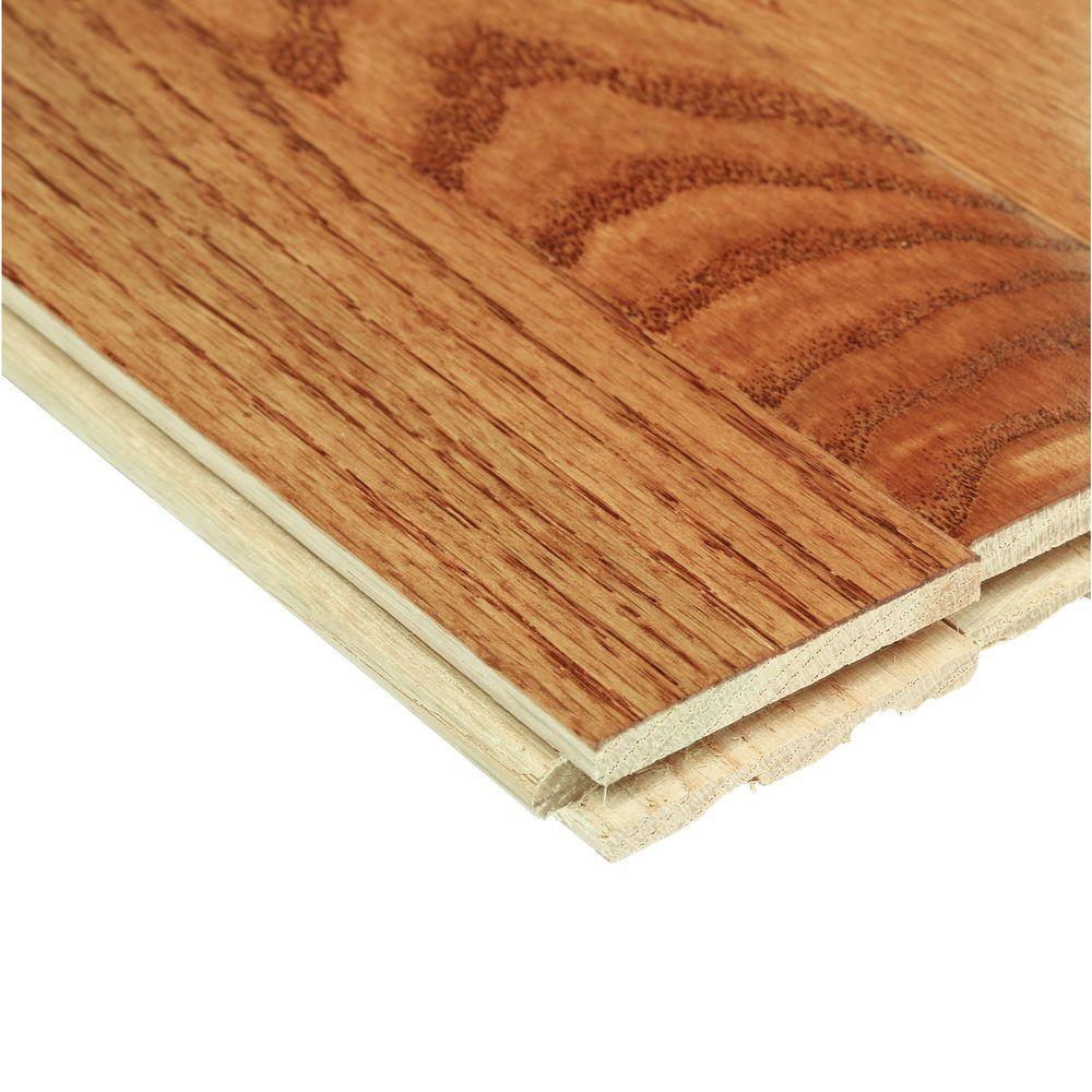 Bruce Plano Marsh Oak 3/4 in. Thick x 2-1/4 in. Wide x Varying Length Solid Hardwood Flooring (20 sq. ft. / case) - Super Arbor