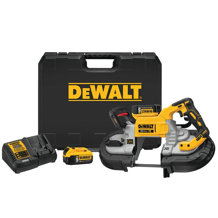 20-Volt MAX Lithium-Ion Cordless 5 in. Capacity Bandsaw with 2 Batteries 5.0 Ah Charger and Case - Super Arbor