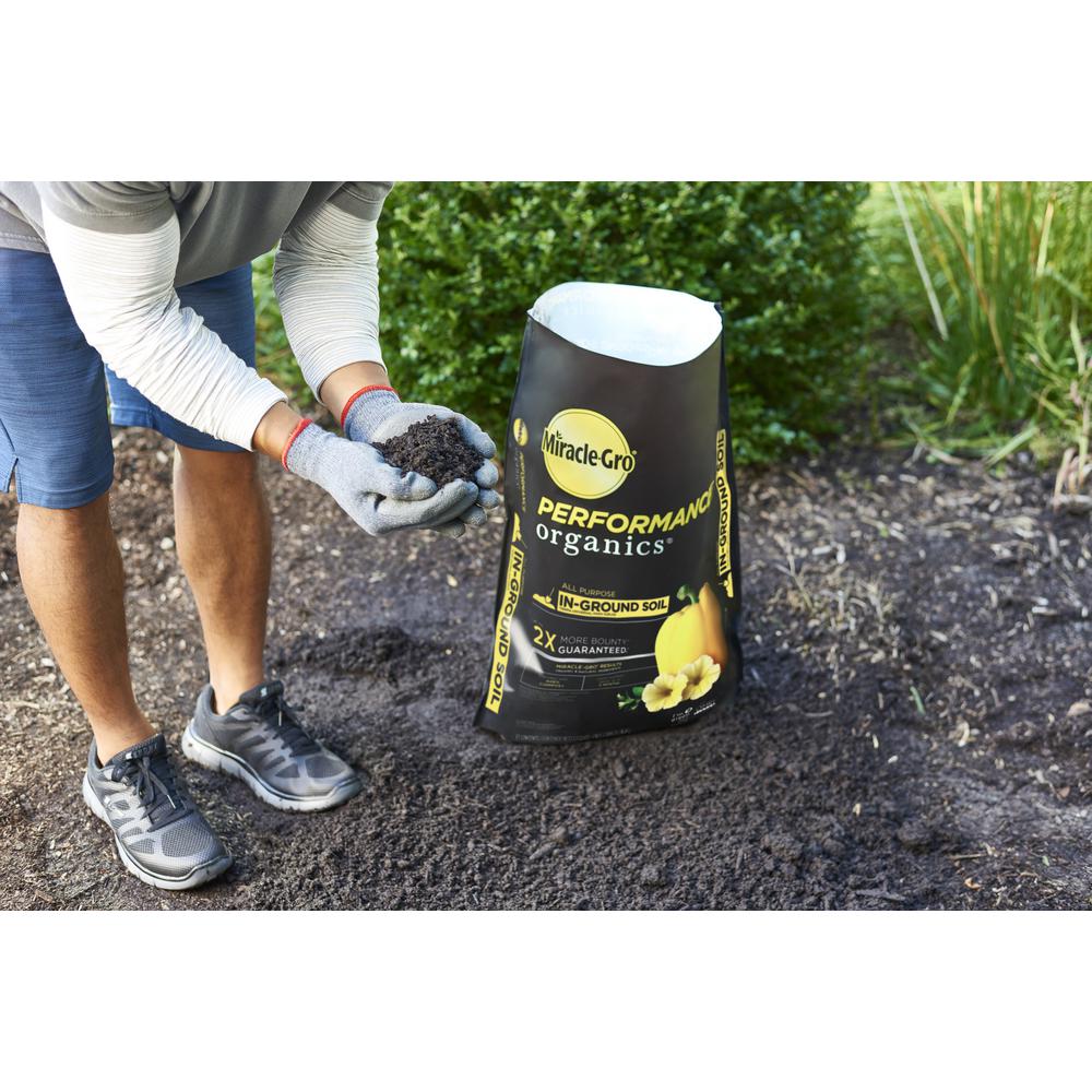 Miracle-Gro 1.3 cu. ft. Performance Organics All Purpose In-Ground Garden Soil - Super Arbor