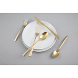 Spark Champagne Satin 18/0 20-Piece Flatware Set (Service for 4)