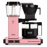KBG 10-Cup Pink Drip Coffee Maker