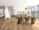 CALI Longboards Seaboard Oak 20-mil x 9-in W x 70-in L Waterproof Interlocking Luxury Vinyl Plank Flooring