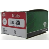 Hillman 1/4 in. Zinc-Plated Steel SAE Keps Lock Nut, 100-Pack