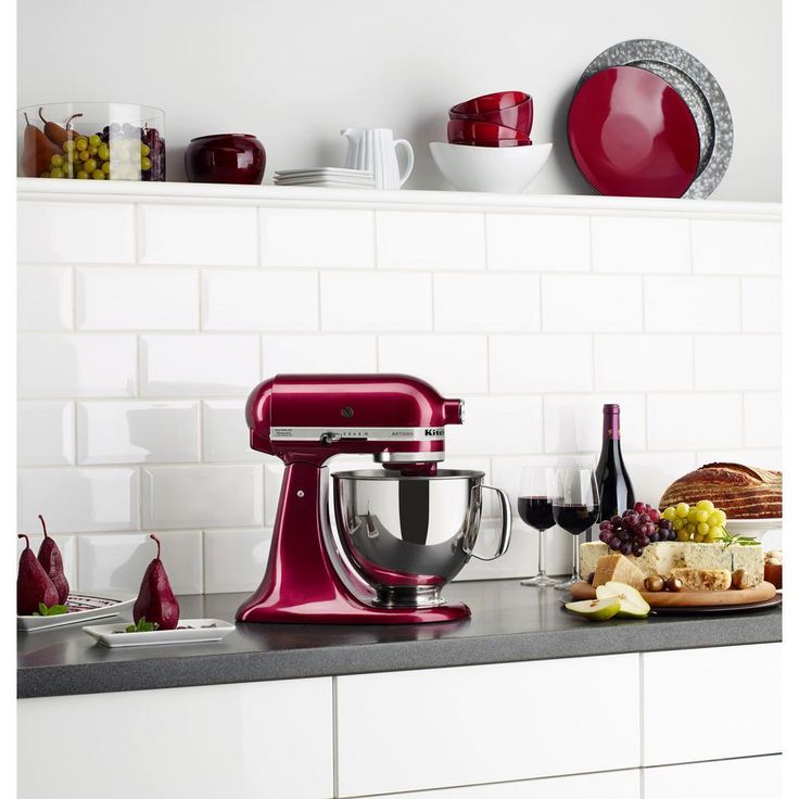 Artisan Series 5 Qt. 10-Speed Tilt-Head Stand Mixer-Bordeaux