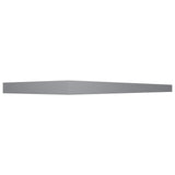 Assembled 30x1.5x12 in. Floating Shelf with Mounting Bracket in Gray - Super Arbor
