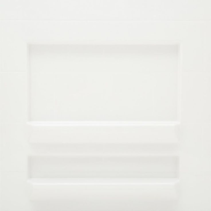 Acrylx Applied-Acrylic 30 in. x 60 in. x 55.4 in. 3-Piece Direct-to-Stud Alcove Subway Tile Shower Surround in White
