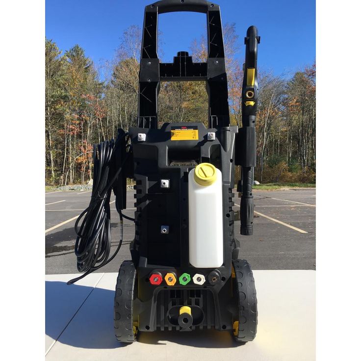 Realm BY02-BCMH, Electric Pressure Washer, 2300 PSI, 1.75 GPM, 14.5 Amp, Yellow Black