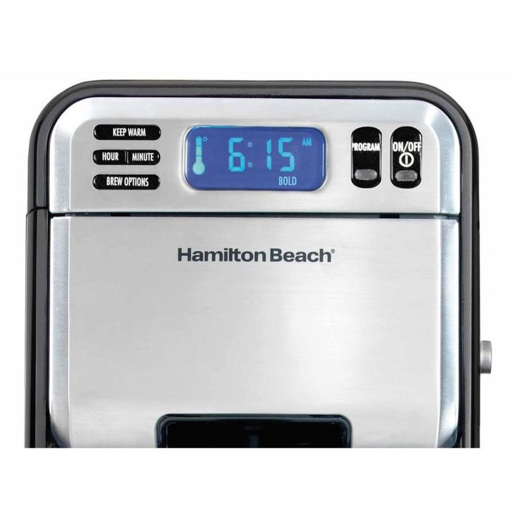 Hamilton Beach 12-Cup Black Residential Combination Coffee Maker