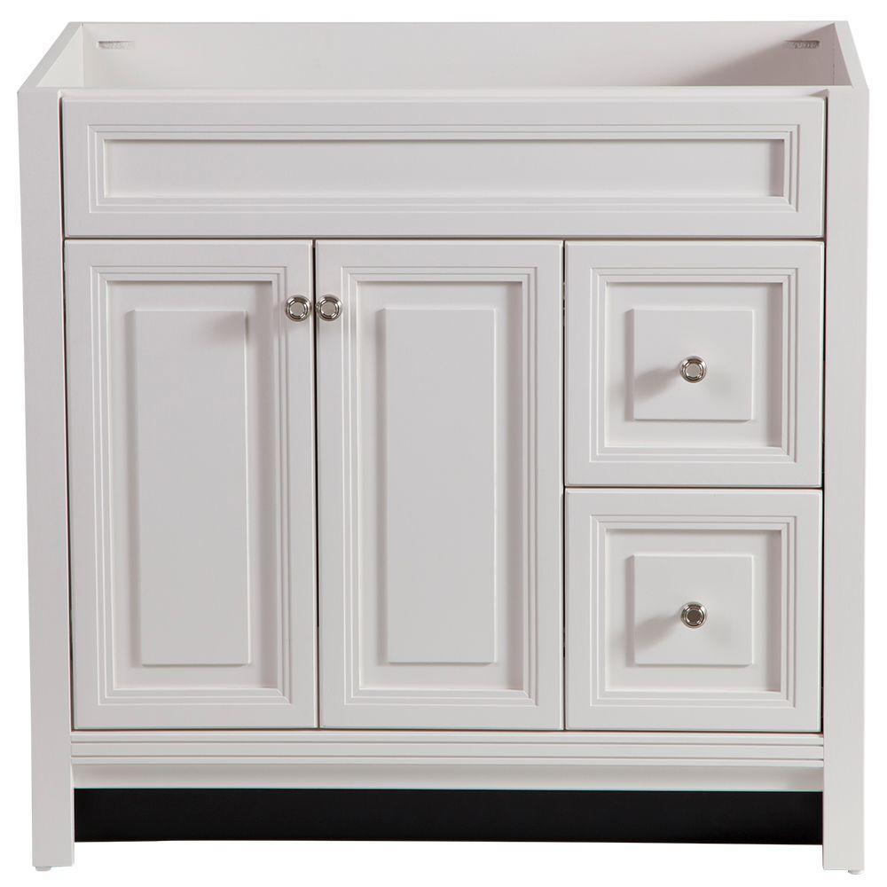 Brinkhill 48 in. W x 34 in. H x 22 in. D Bath Vanity Cabinet Only in Cream - Super Arbor