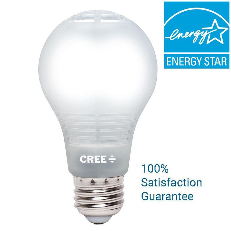 Cree 40W Equivalent Soft White A19 Dimmable LED Light Bulb with 4Flow Filament Design (8-Pack)
